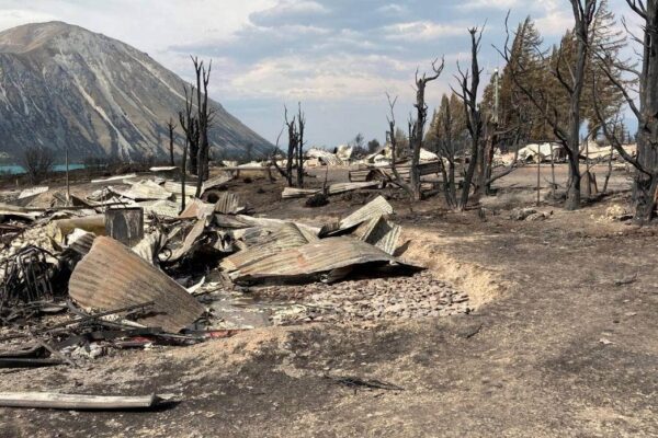 Lake Ōhau Wildfire Photo 2